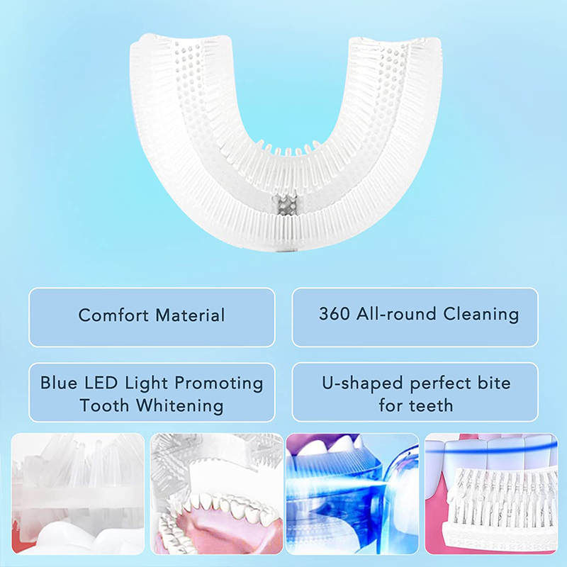 U-Shaped Rechargeable Light Qu - огляд і ціна Teeth Whitening Kit
