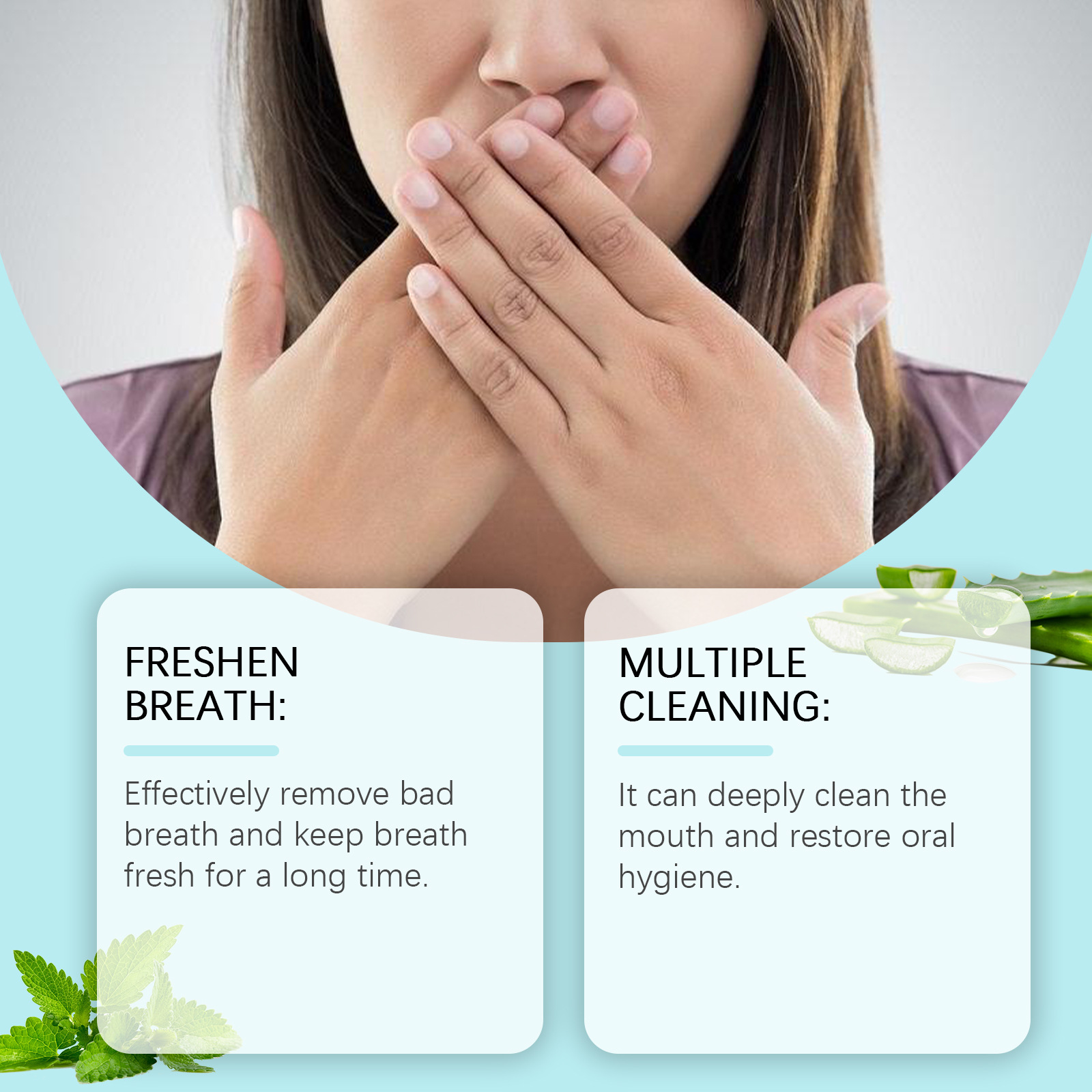 Fresh Breath Mouthwash Remove  - огляд і ціна Teeth Whitening Mouthwash